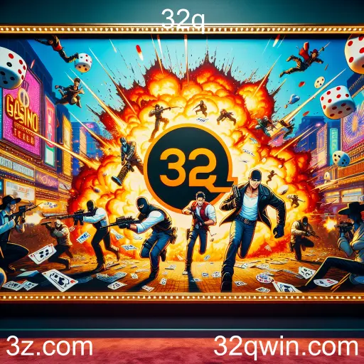 Imagem promocional da 32q mostrando a plataforma e suas vantagens